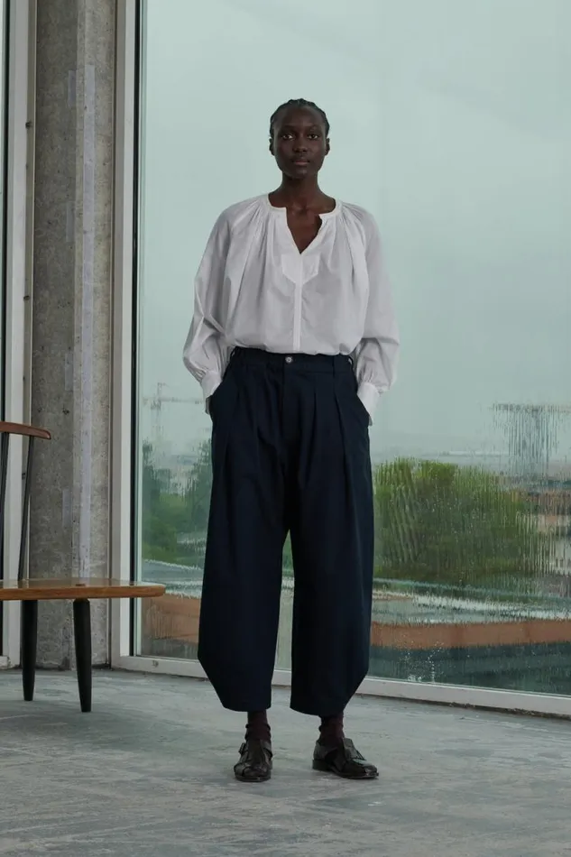 Trousers Women Soeur VERNON TROUSERS Navy