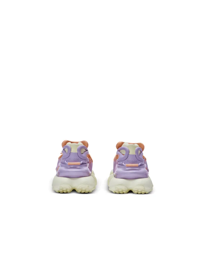 Unicorn Lowtop Sneakers In Neoprene And Calfskin Multicolor Women Balmain Sneakers
