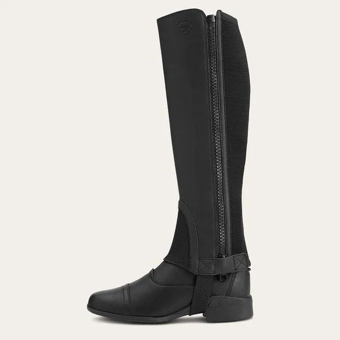Unisex English Riding Boots Ariat Scout Chap Half Chap Black