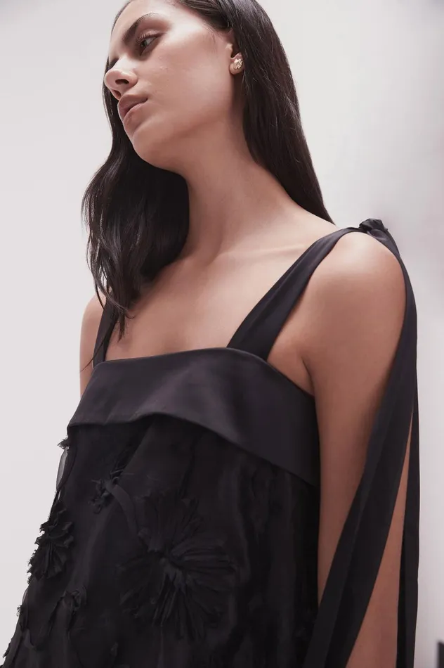 Ursula Midi Dress Black Women Aje Black Dresses
