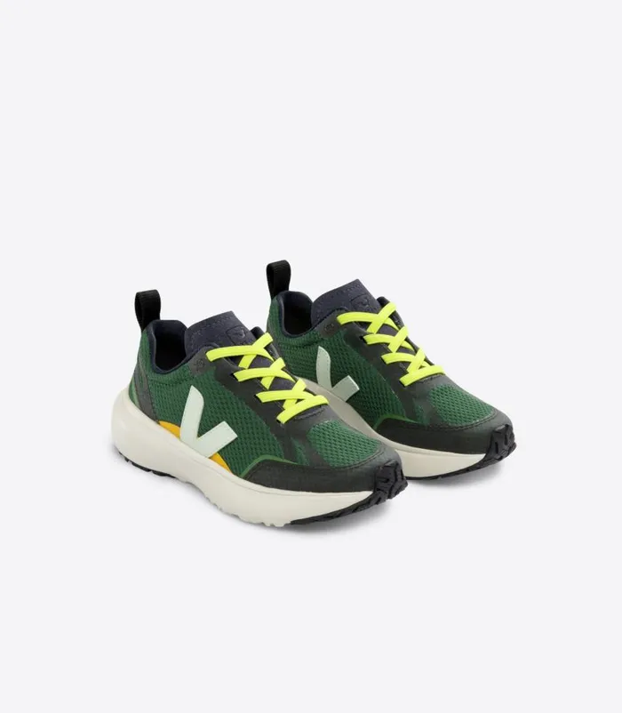 VEJA Canary Kids CANARY ALVEOMESH POKER JADE