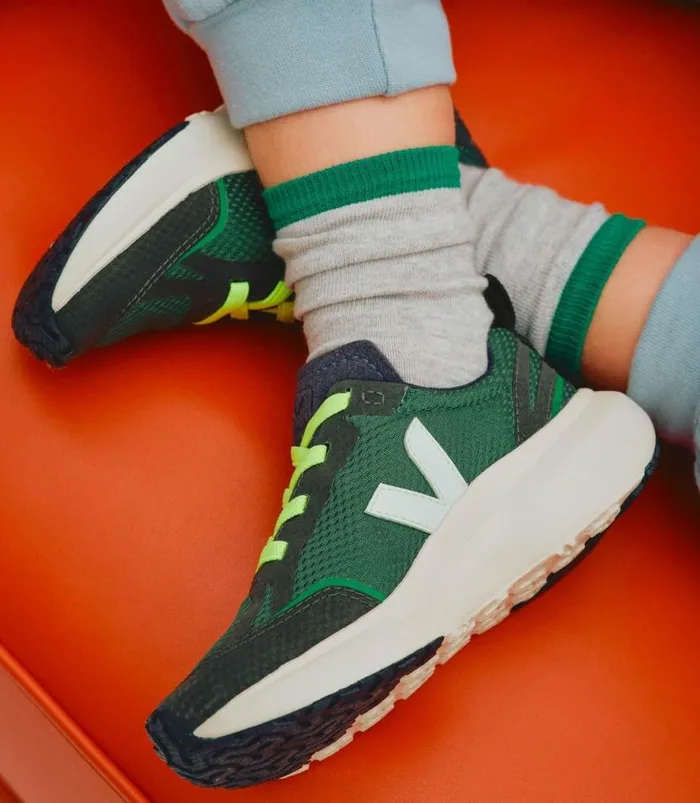 VEJA Canary Kids CANARY ALVEOMESH POKER JADE