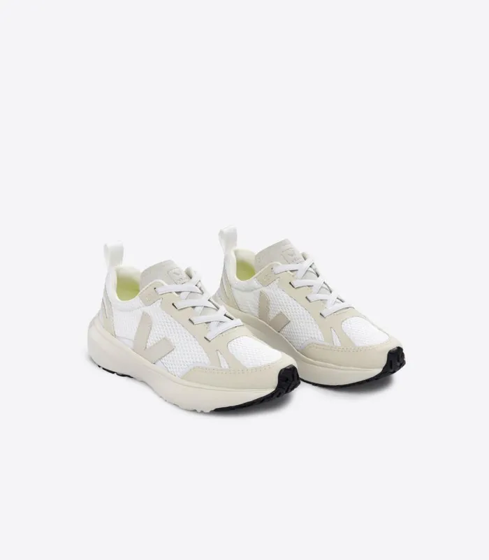 VEJA Canary Kids CANARY ALVEOMESH WHITE PIERRE
