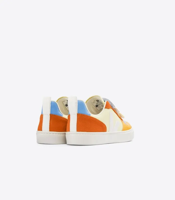 VEJA V10 Kids V10 LEATHER MULTICO SUN