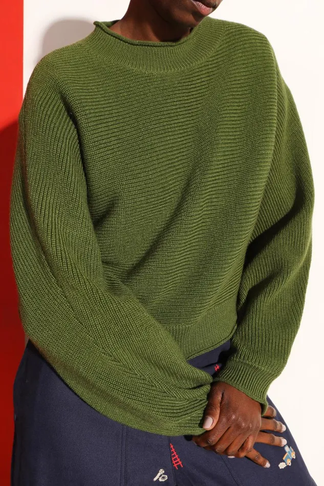 Vernon Knit Grass Womens LF Markey Knitwear