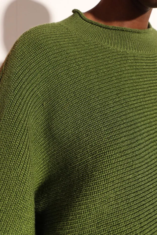 Vernon Knit Grass Womens LF Markey Knitwear