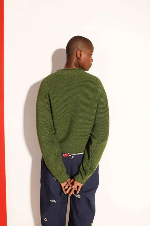 Vernon Knit Grass Womens LF Markey Knitwear