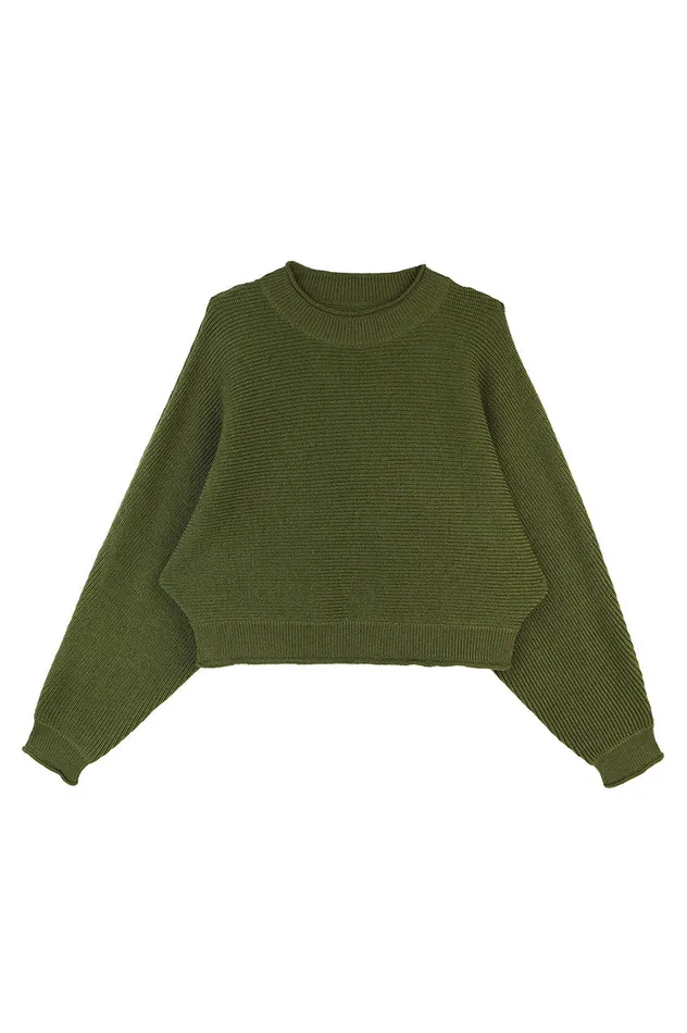 Vernon Knit Grass Womens LF Markey Knitwear
