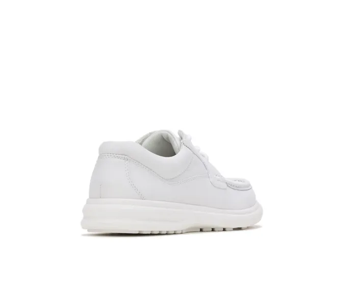 Walking Shoes Hush Puppies Men Gus White Leather Walking Shoes Hush Puppies Men Gus White Leather