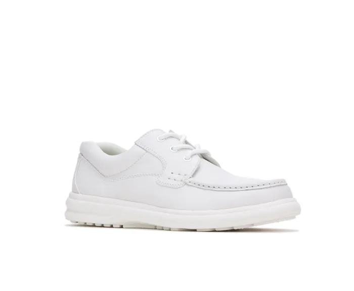 Walking Shoes Hush Puppies Men Gus White Leather Walking Shoes Hush Puppies Men Gus White Leather