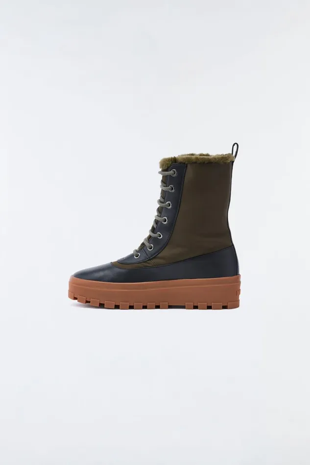 Winter Boots Men Mackage HERO Shearlinglined Winter Boot For Men Champagne