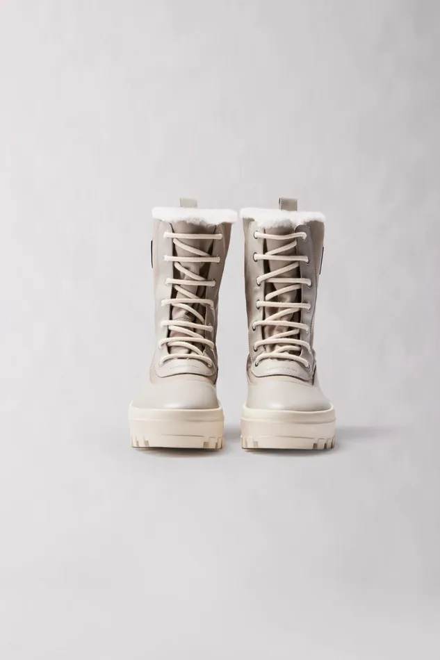 Winter Boots Men Mackage HERO Shearlinglined Winter Boot For Men Champagne