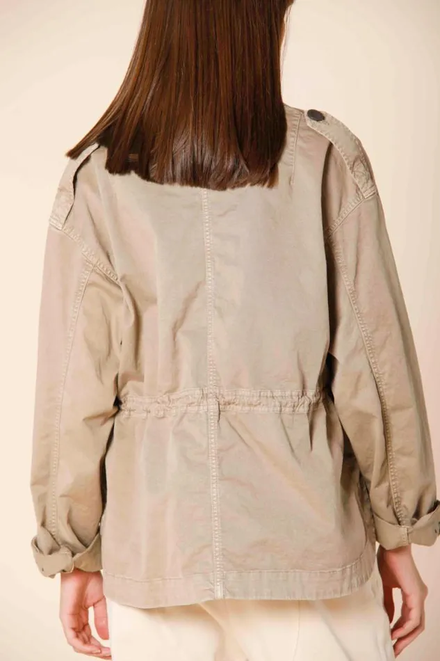 Woman Florance Field Jacket In Twill With Embroidery On The Pocket Mason039s Jackets