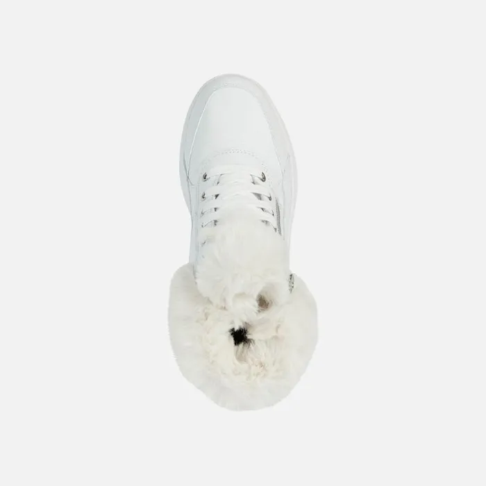 Woman Geox Ankle Boots DALYLA B ABX A Waterproof Boots White Woman Geox White