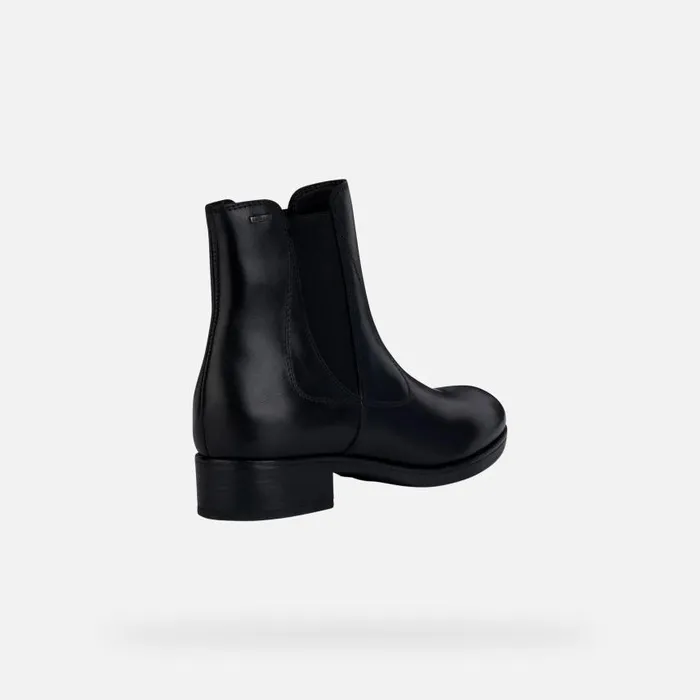 Woman Geox Ankle Boots FELICITY NP ABX C Chelsea Boots Black Woman Geox Black