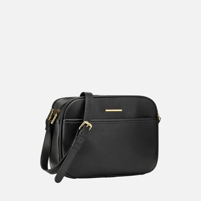 Woman Geox Bags CELESTYE WOMAN Black Crossbody Bag Black