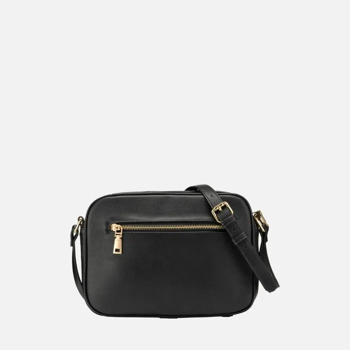 Woman Geox Bags CELESTYE WOMAN Black Crossbody Bag Black