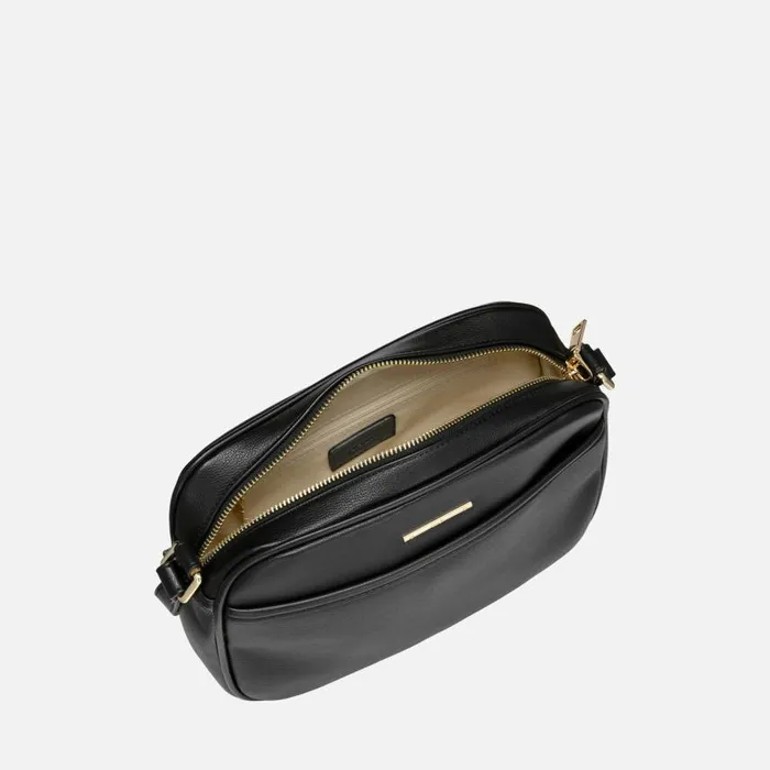 Woman Geox Bags CELESTYE WOMAN Black Crossbody Bag Black