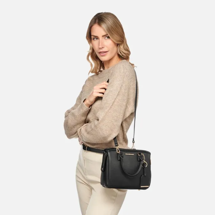 Woman Geox Bags ETHENI WOMAN Black Handbag Black