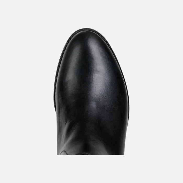 Woman Geox Boots FELICITY A High Boots Black Woman Geox Black