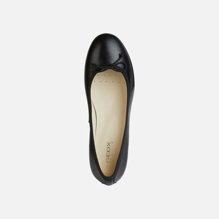 Woman Geox Pumps FLORETIA Women039s Black Low Heel Pumps Geox Black