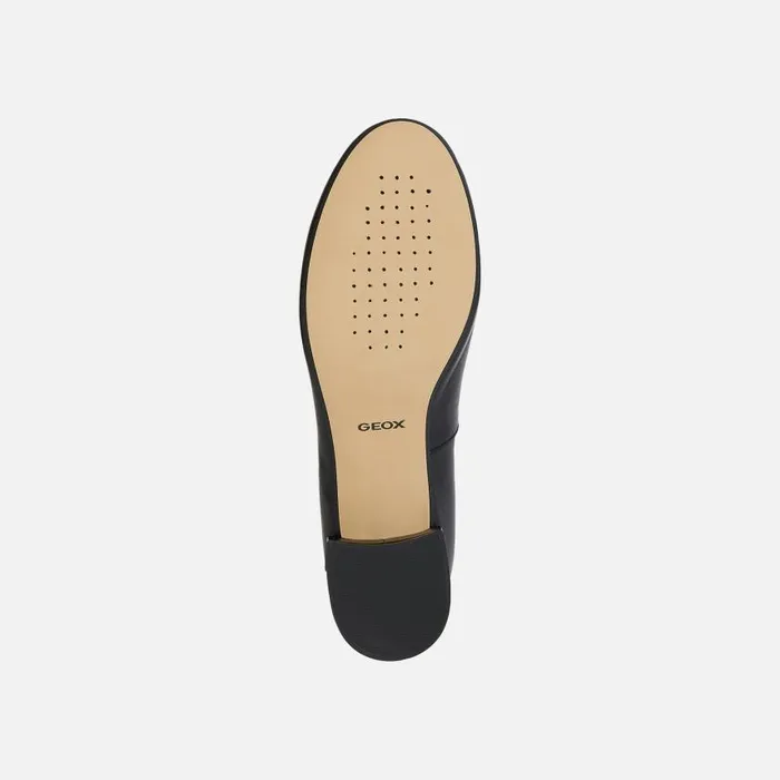 Woman Geox Pumps FLORETIA Women039s Black Low Heel Pumps Geox Black