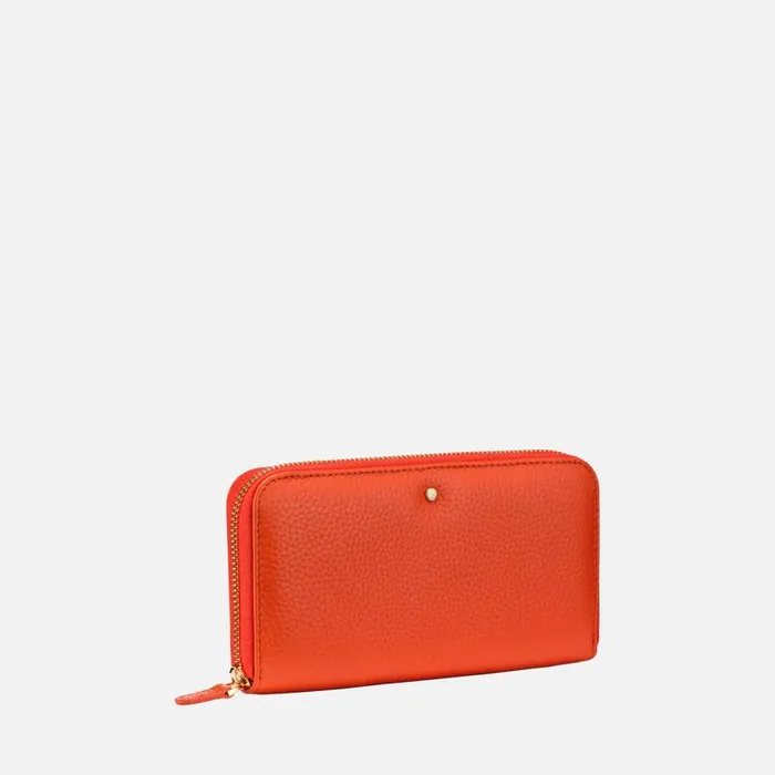 Woman Geox Purses And Wallets WALLET WOMAN Orange Wallet Orange