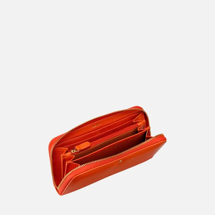 Woman Geox Purses And Wallets WALLET WOMAN Orange Wallet Orange