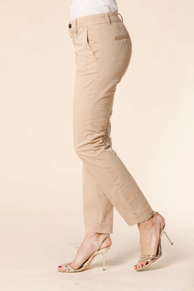 Woman Jaqueline Archivio Chino Pants In Gabardine Curvy Mason039s Pants