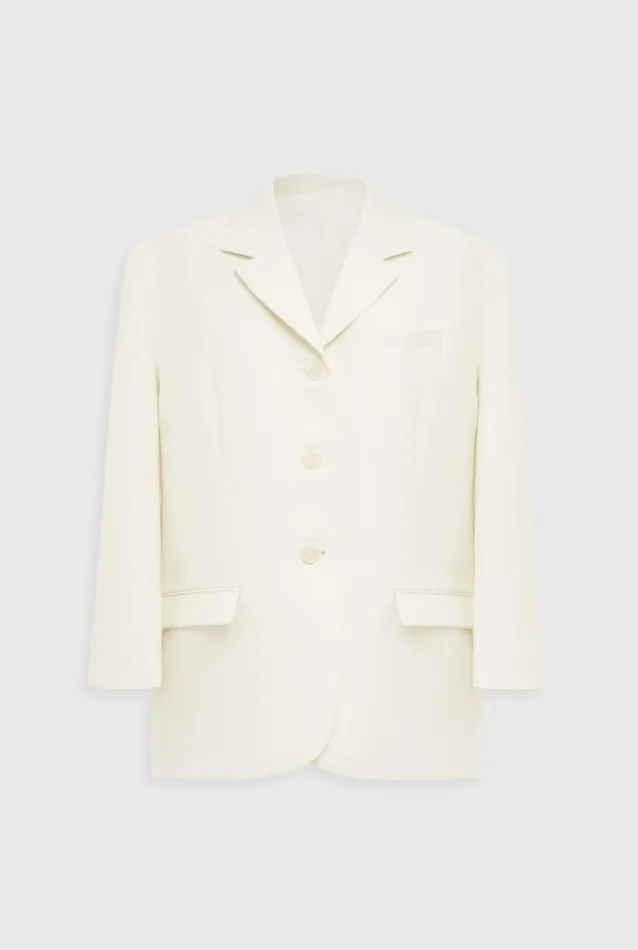 Woman Venroy Blazers and Jackets Oversized Tailored Wool Blazer