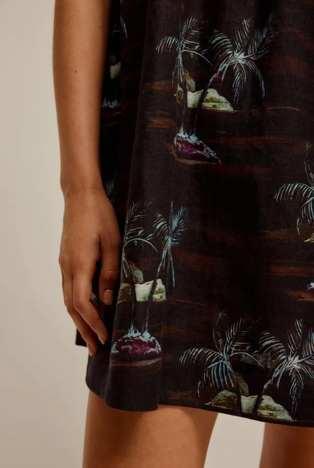 Woman Venroy Dresses Gathered Halter Mini Dress