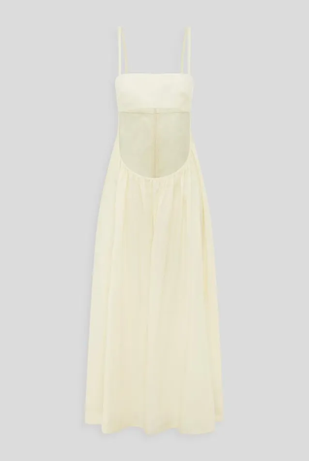 Woman Venroy Dresses Scoop Cut Out Maxi Dress