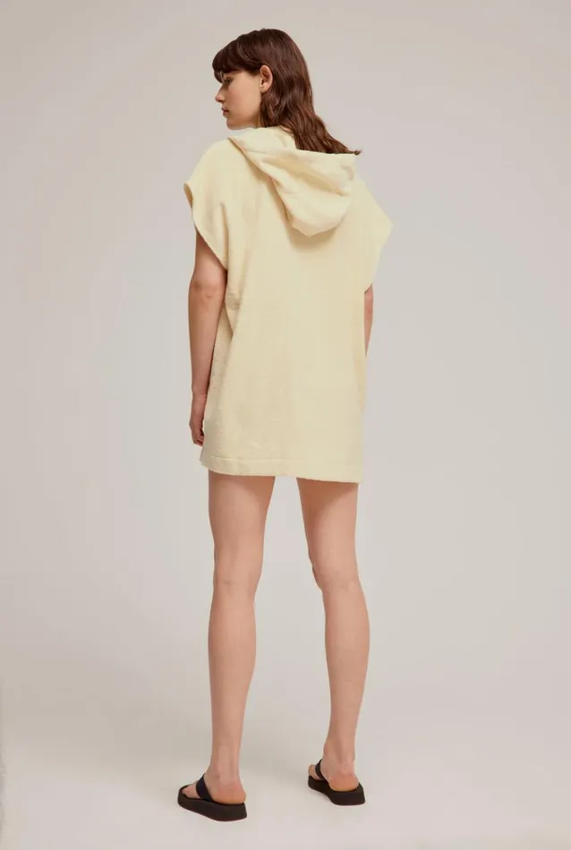 Woman Venroy Dresses Woven Terry Hooded Poncho