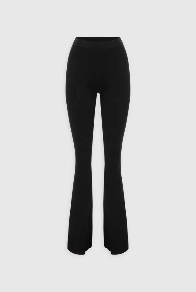 Woman Venroy Pants Rib Knitted Pant