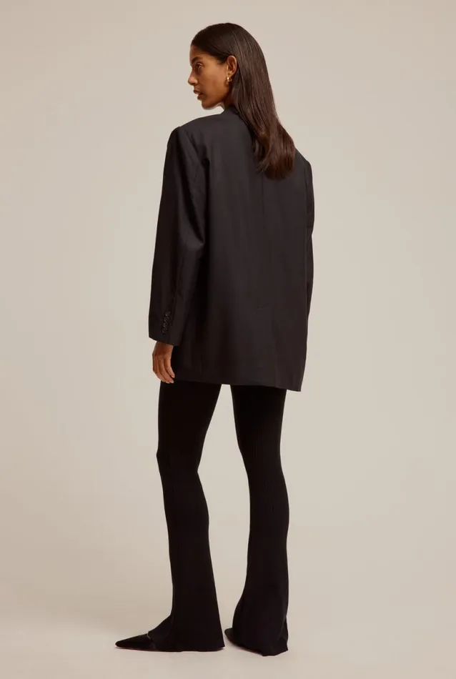 Woman Venroy Pants Rib Knitted Pant