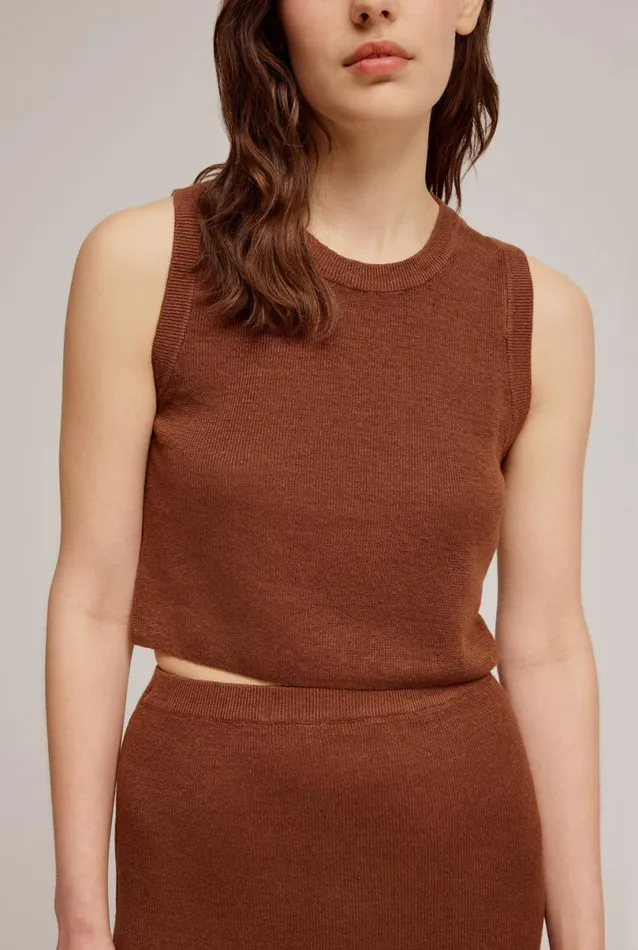 Woman Venroy Skirts Rib Knitted Skirt