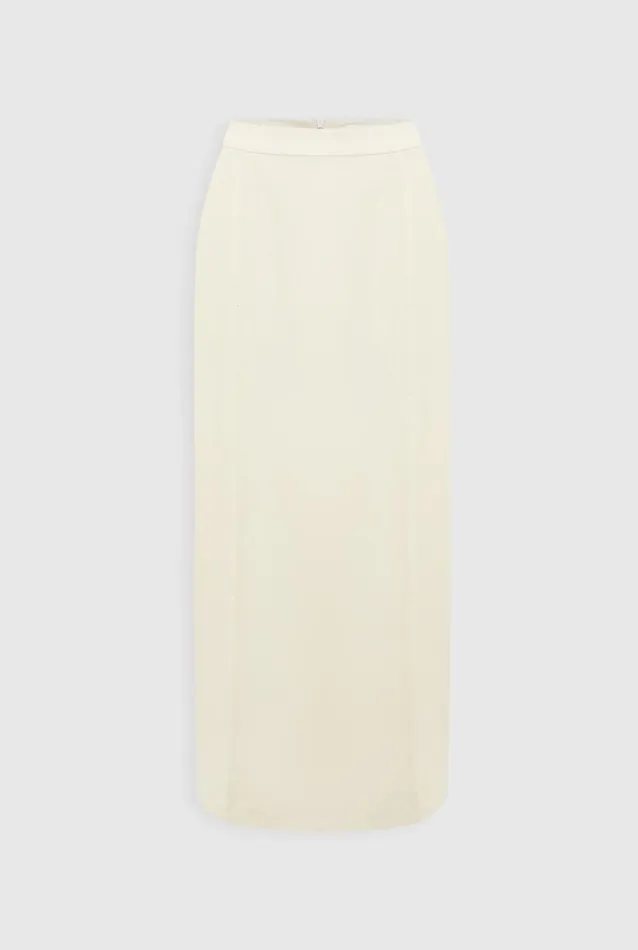 Woman Venroy Skirts Wool Tailored Maxi Skirt
