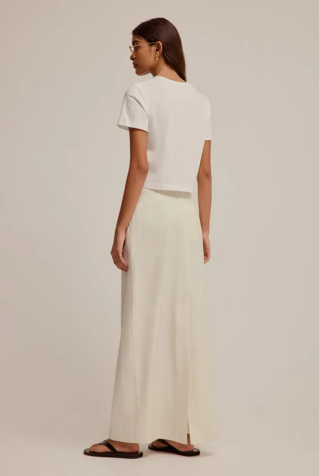 Woman Venroy Skirts Wool Tailored Maxi Skirt