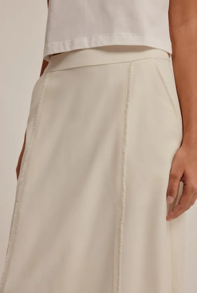 Woman Venroy Skirts Wool Tailored Maxi Skirt
