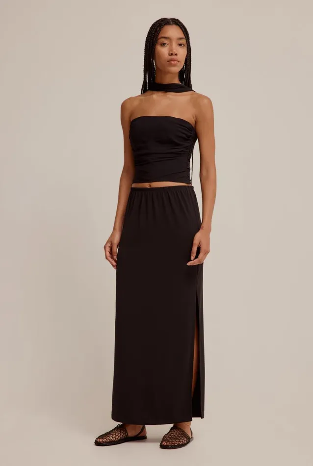 Woman Venroy Tops Reverse Halter Top