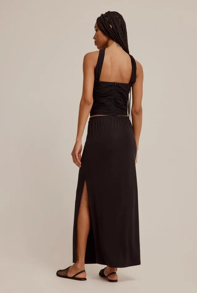 Woman Venroy Tops Reverse Halter Top