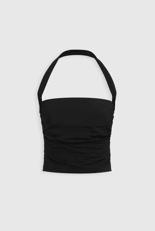 Woman Venroy Tops Reverse Halter Top