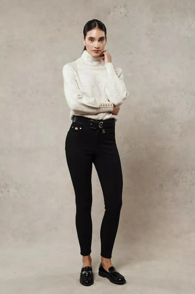 Women 5 Pocket Jodhpur Jean Black Holland Cooper Jeans Women 5 Pocket Jodhpur Jean Black Holland Cooper Jeans