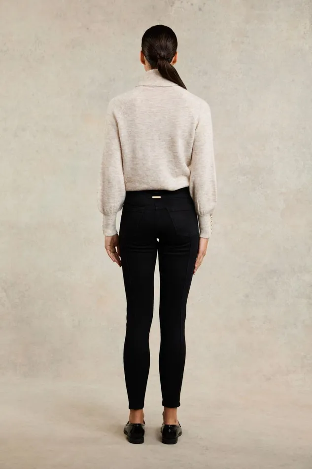 Women 5 Pocket Jodhpur Jean Black Holland Cooper Jeans Women 5 Pocket Jodhpur Jean Black Holland Cooper Jeans