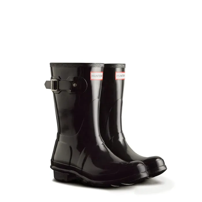 Women8217s Original Short Gloss Rain Boots Women Rain Boots HunterBoots