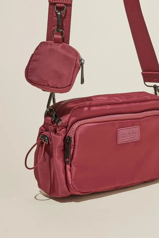 Women Active Accessories Cotton On Active Essentials Crossbody Bag Dark Oak