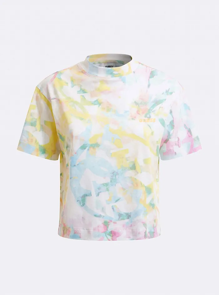 Women Activewear GUESS Eco Dye Pop Ashleigh Active Tshirt