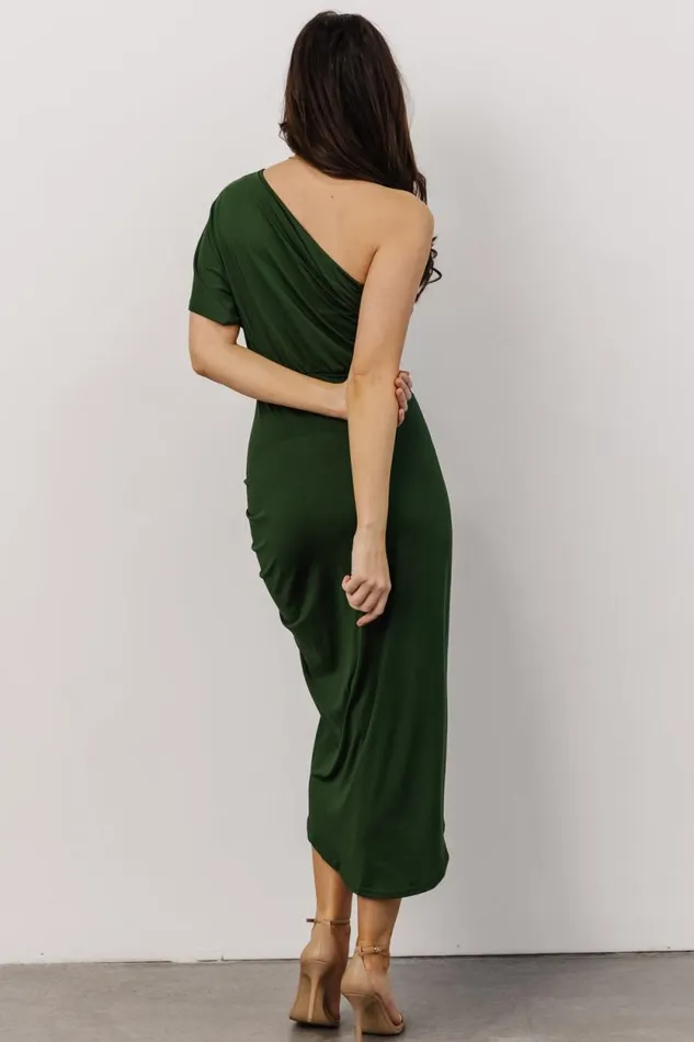 Women Addison Midi Dress Green Baltic Born Midi Dresses Women Addison Midi Dress Green Baltic Born Midi Dresses