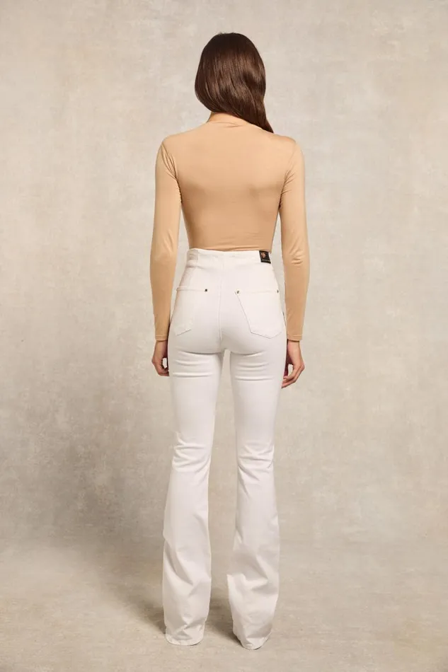 Women Amoria Flared Jean White Holland Cooper Jeans