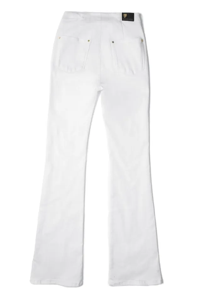 Women Amoria Flared Jean White Holland Cooper Jeans